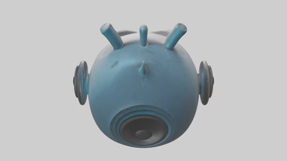 Cartoon Speaker model 3D model