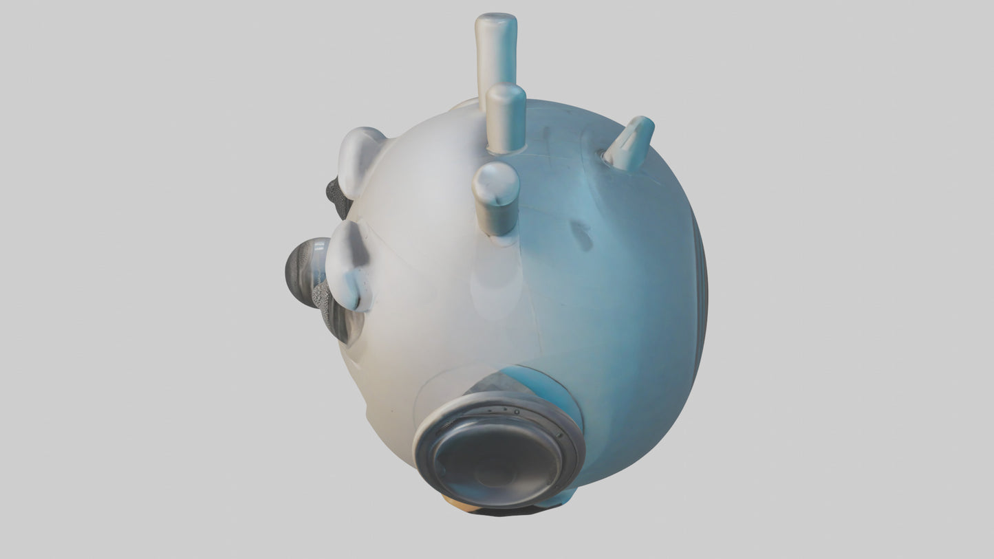 Cartoon Speaker model 3D model