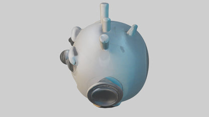 Cartoon Speaker model 3D model