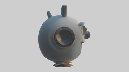 Cartoon Speaker model 3D model