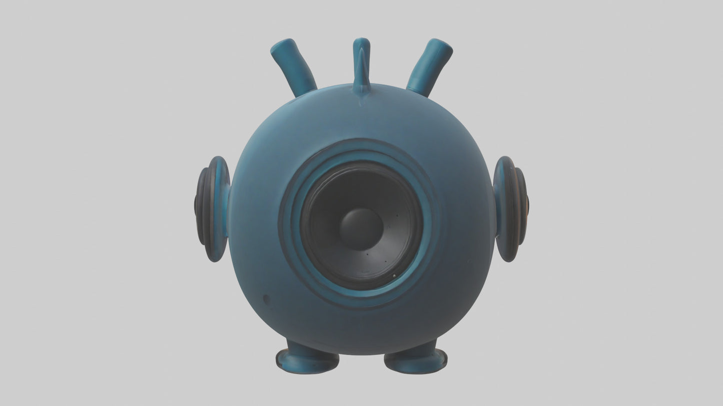 Cartoon Speaker model 3D model
