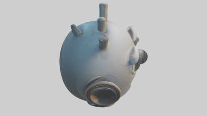 Cartoon Speaker model 3D model