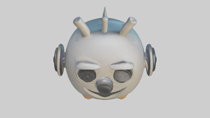 Cartoon Speaker model 3D model