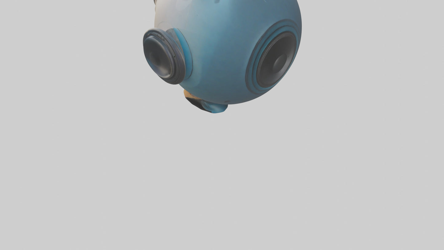 Cartoon Speaker model 3D model