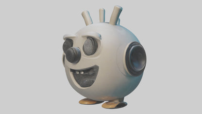 Cartoon Speaker model 3D model