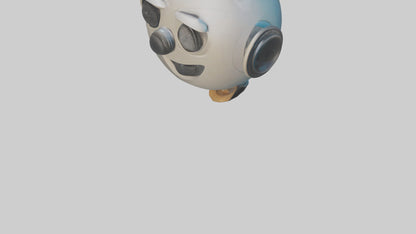 Cartoon Speaker model 3D model