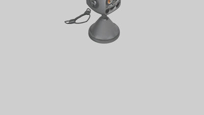 Cartoon Speaker Stand model VR / AR / low-poly