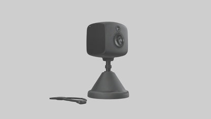 Cartoon Speaker Stand model VR / AR / low-poly