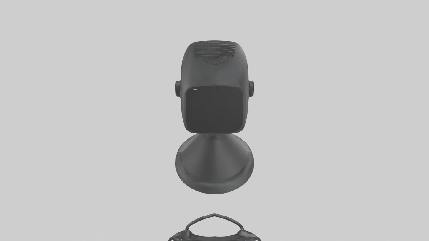 Cartoon Speaker Stand model VR / AR / low-poly
