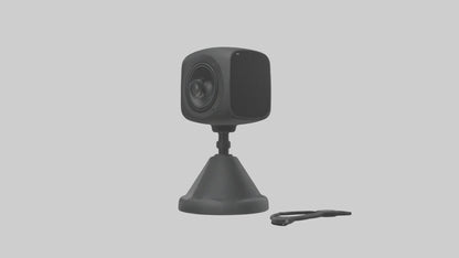 Cartoon Speaker Stand model VR / AR / low-poly