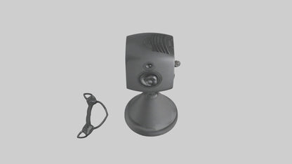 Cartoon Speaker Stand model VR / AR / low-poly