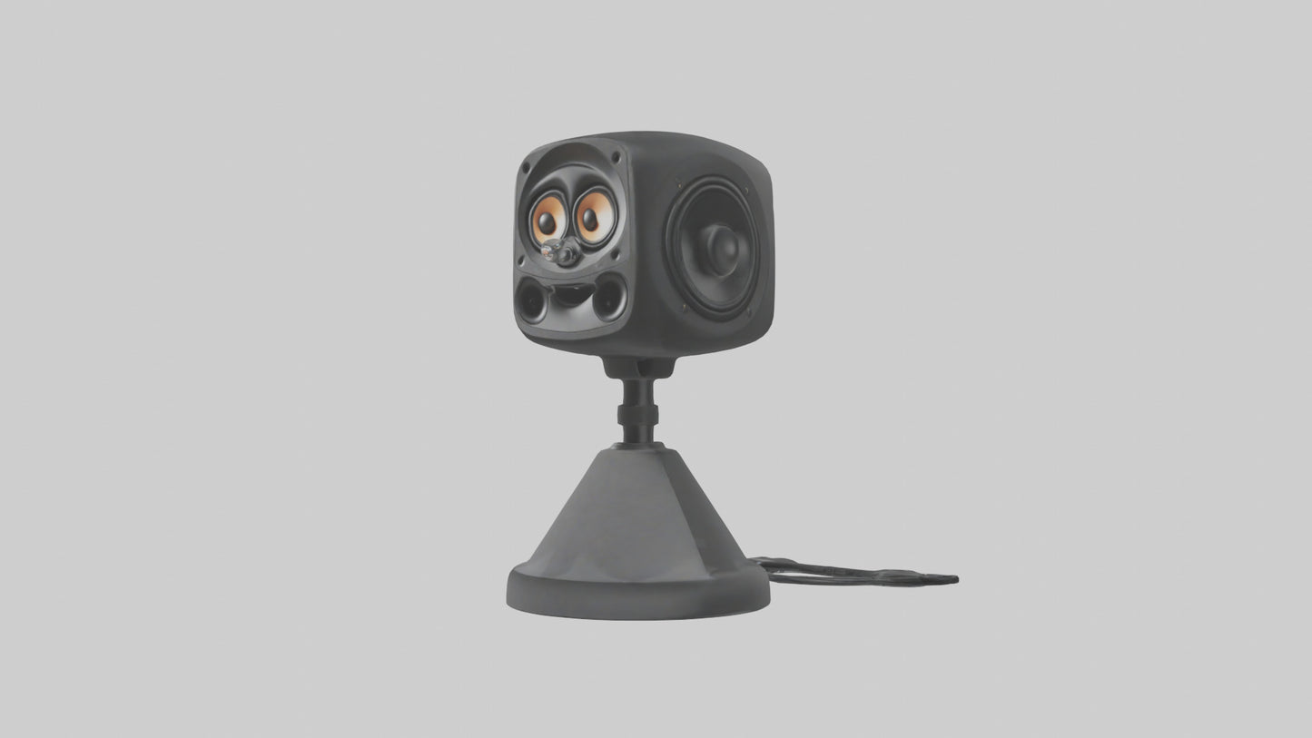 Cartoon Speaker Stand model VR / AR / low-poly