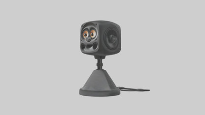 Cartoon Speaker Stand model VR / AR / low-poly