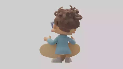 Cartoon Speech Therapist model 3D model