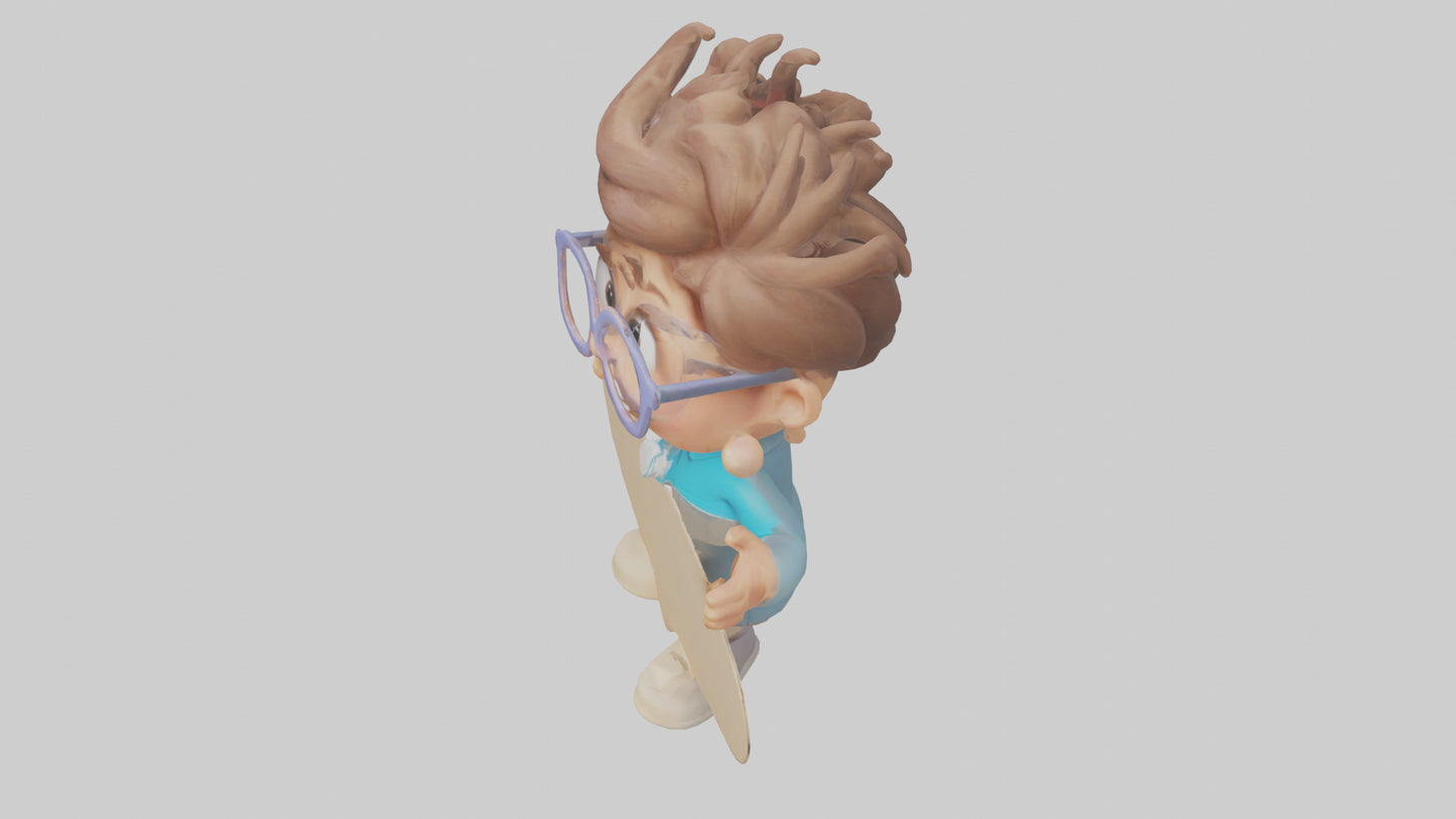 Cartoon Speech Therapist model 3D model