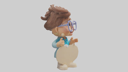 Cartoon Speech Therapist model 3D model