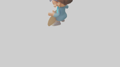 Cartoon Speech Therapist model 3D model