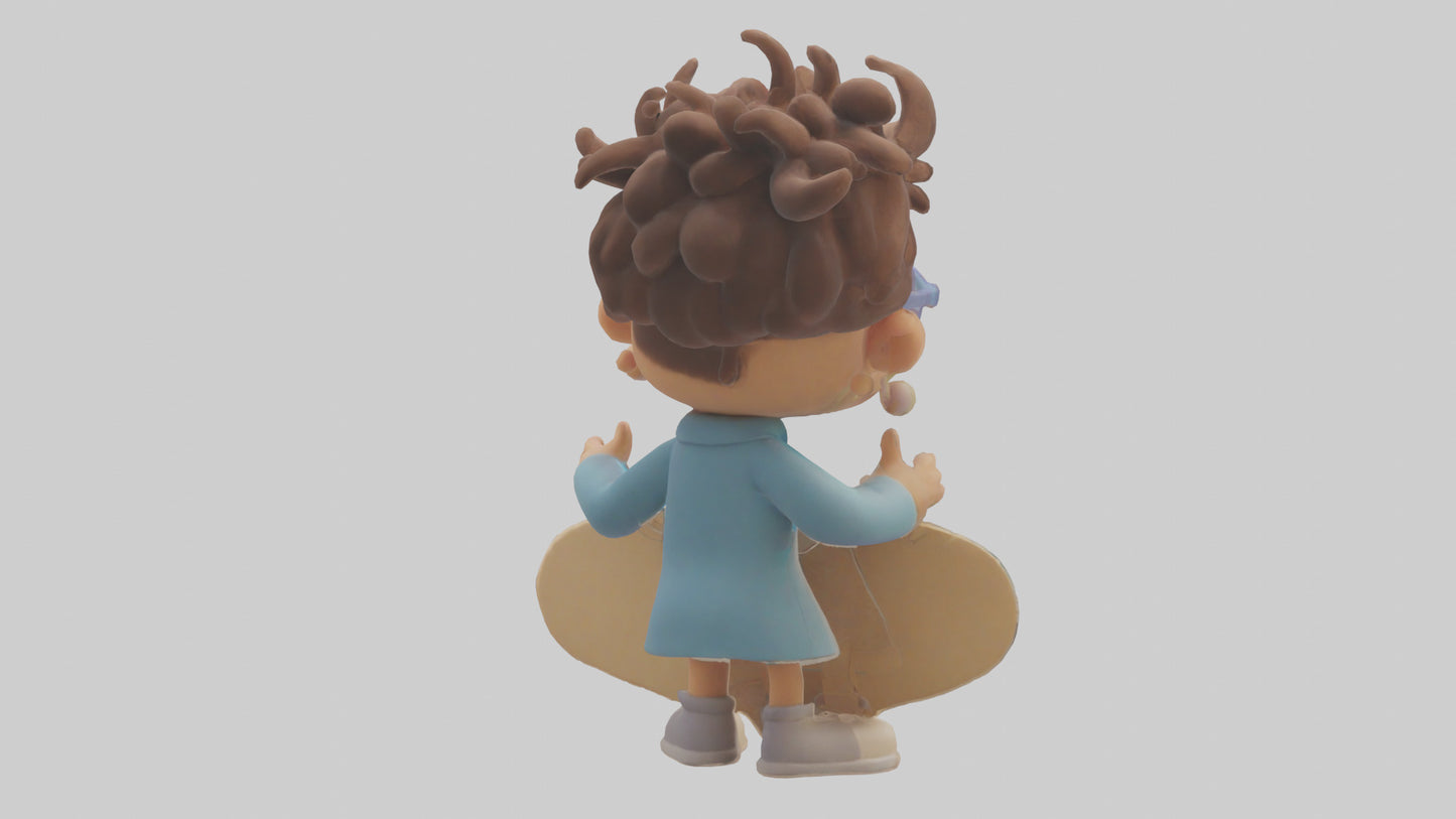 Cartoon Speech Therapist model 3D model