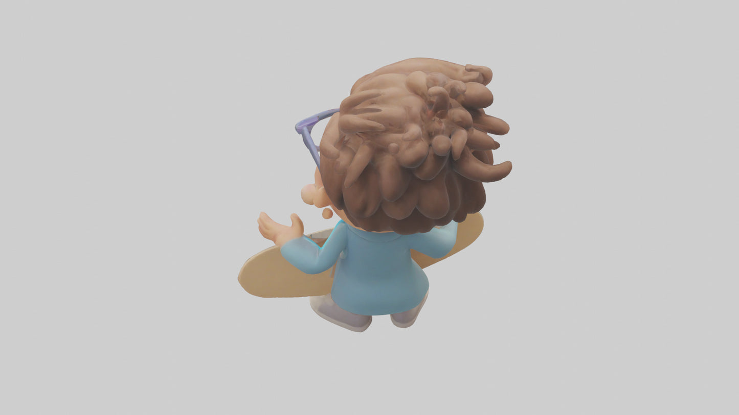 Cartoon Speech Therapist model 3D model