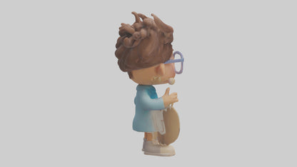 Cartoon Speech Therapist model 3D model