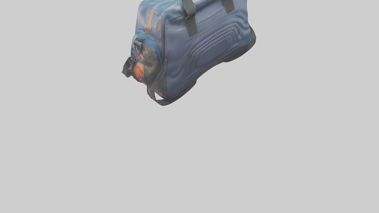 Cartoon Sports Bag model 3D model