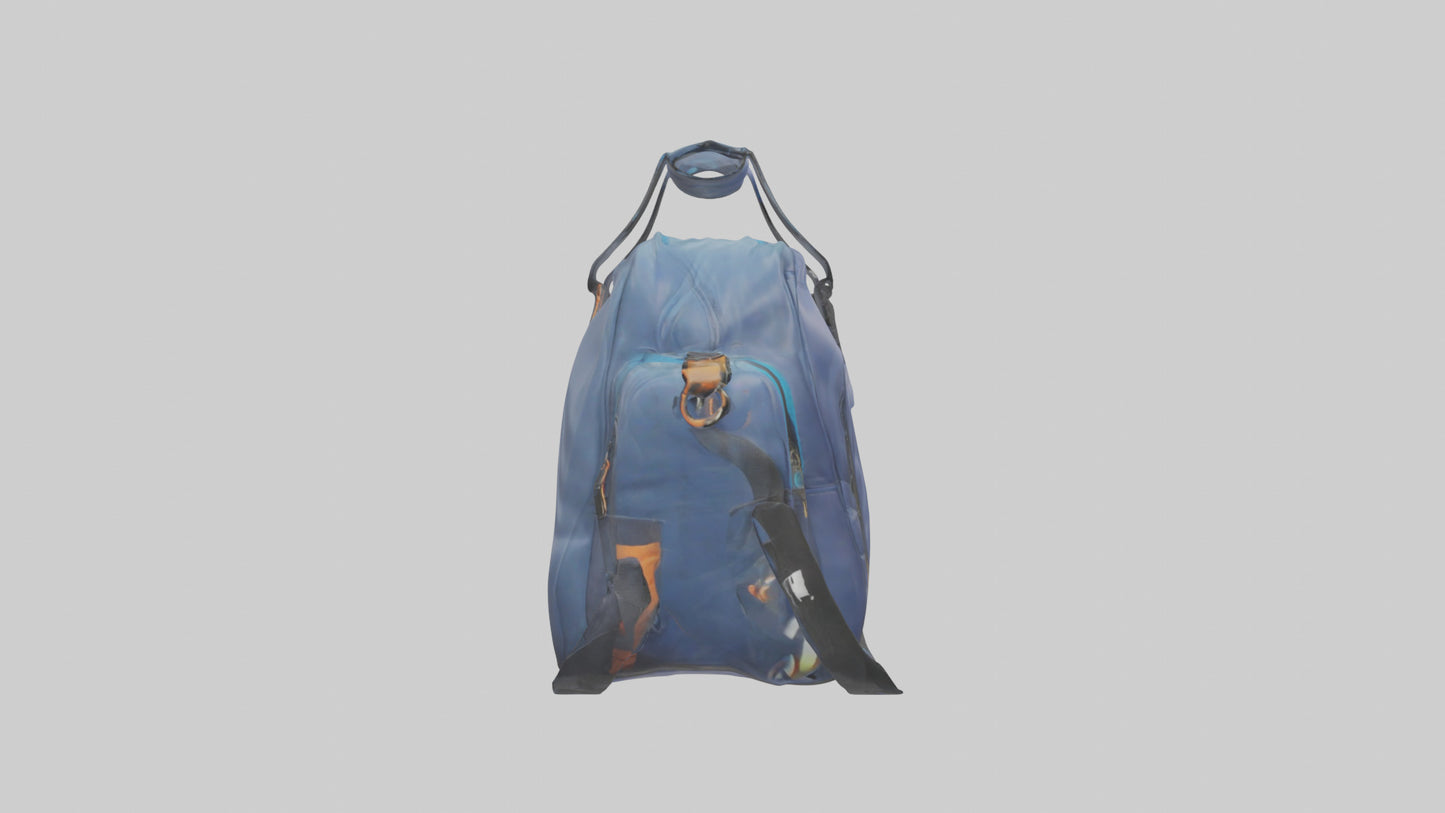 Cartoon Sports Bag model 3D model