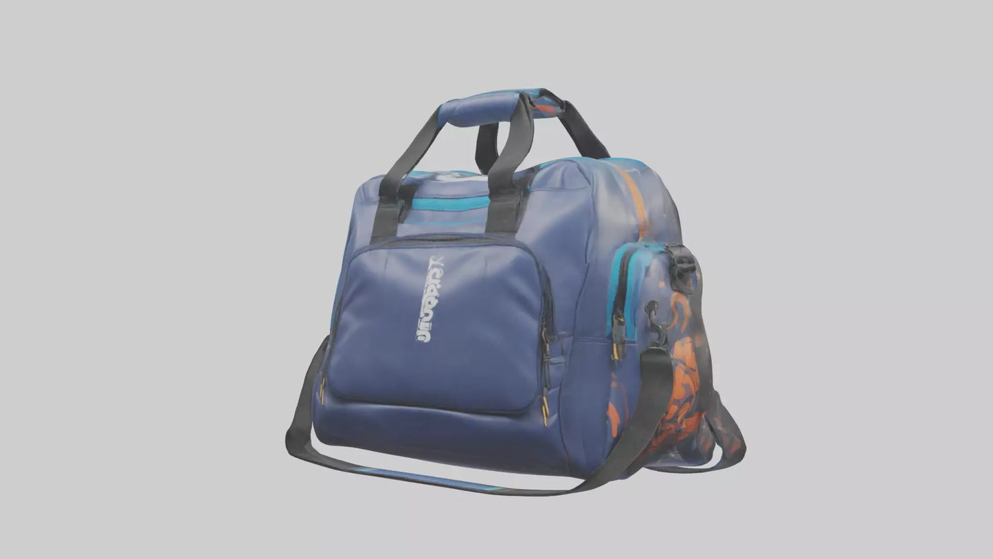 Cartoon Sports Bag model 3D model