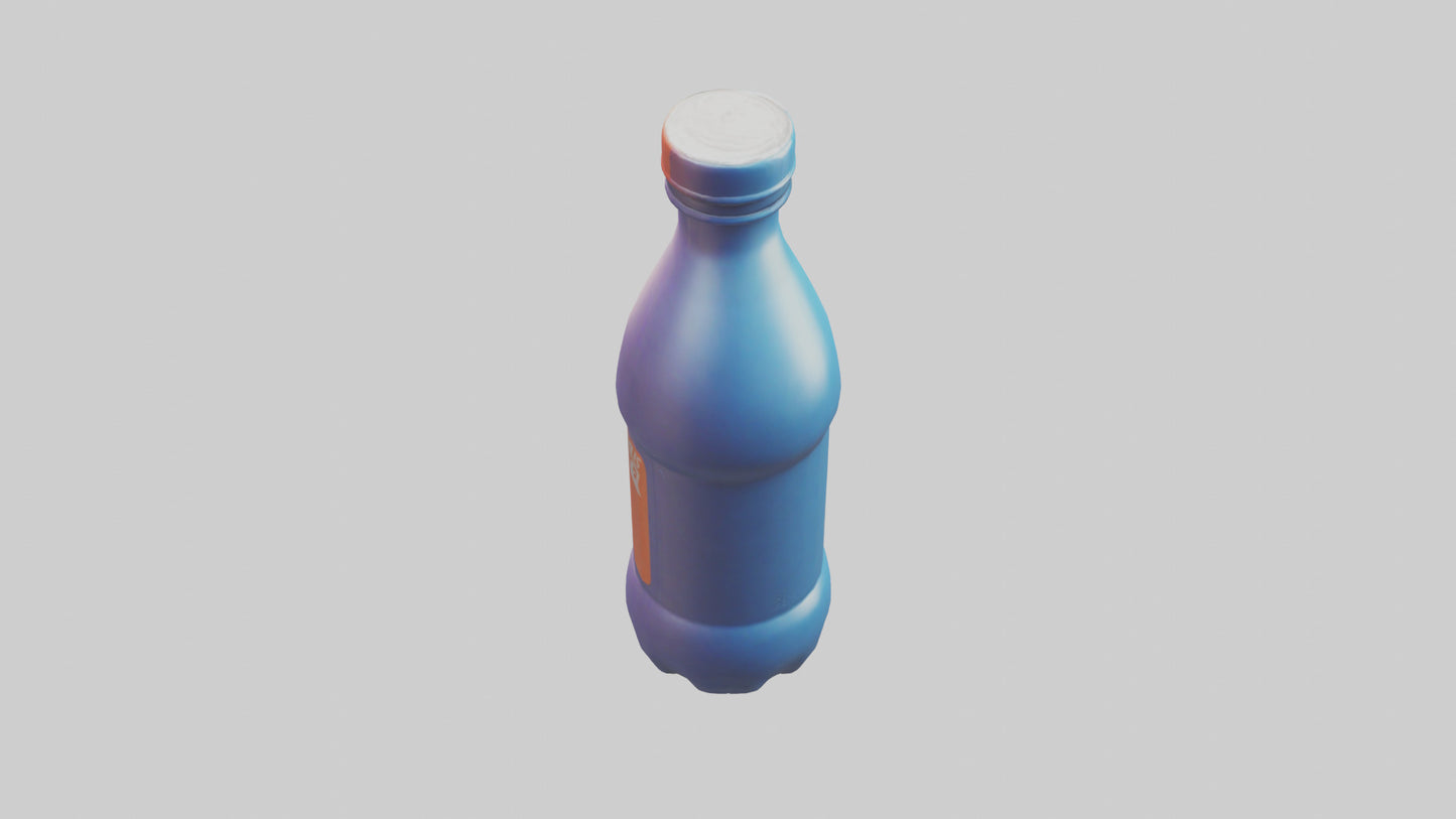 Cartoon Sports Drink model 3D model