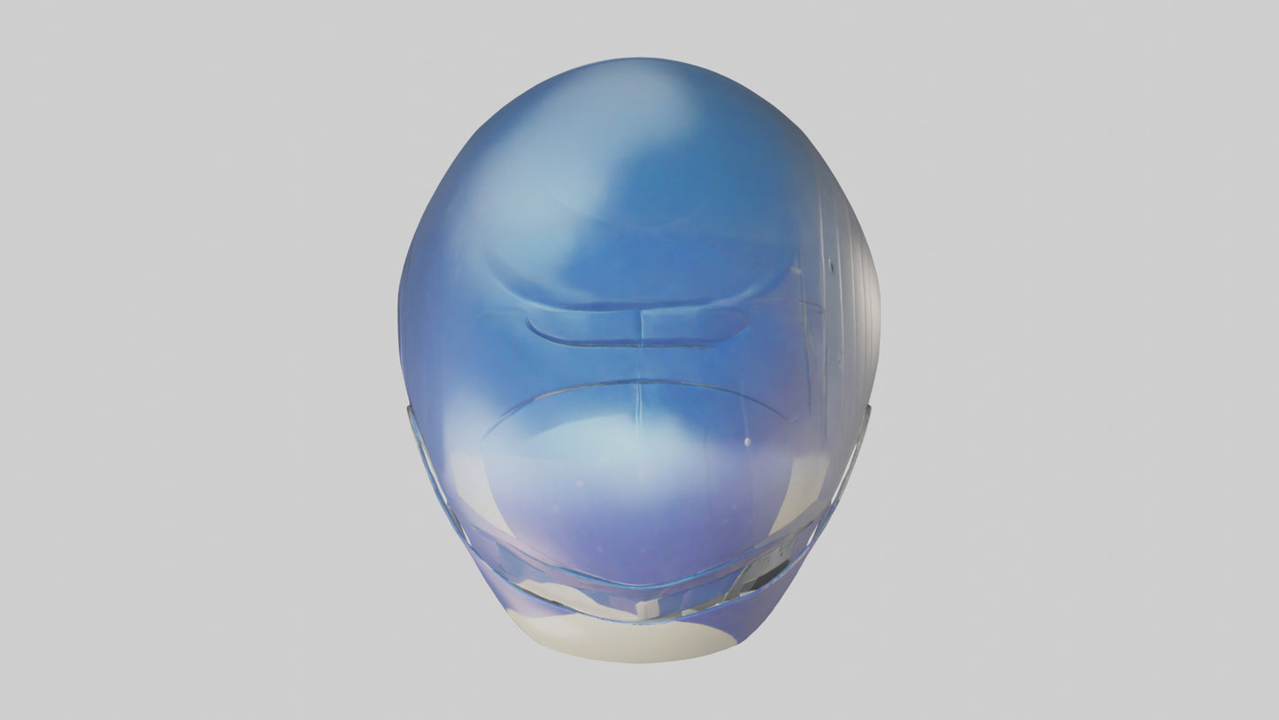 Cartoon Sports Helmet model 3D model
