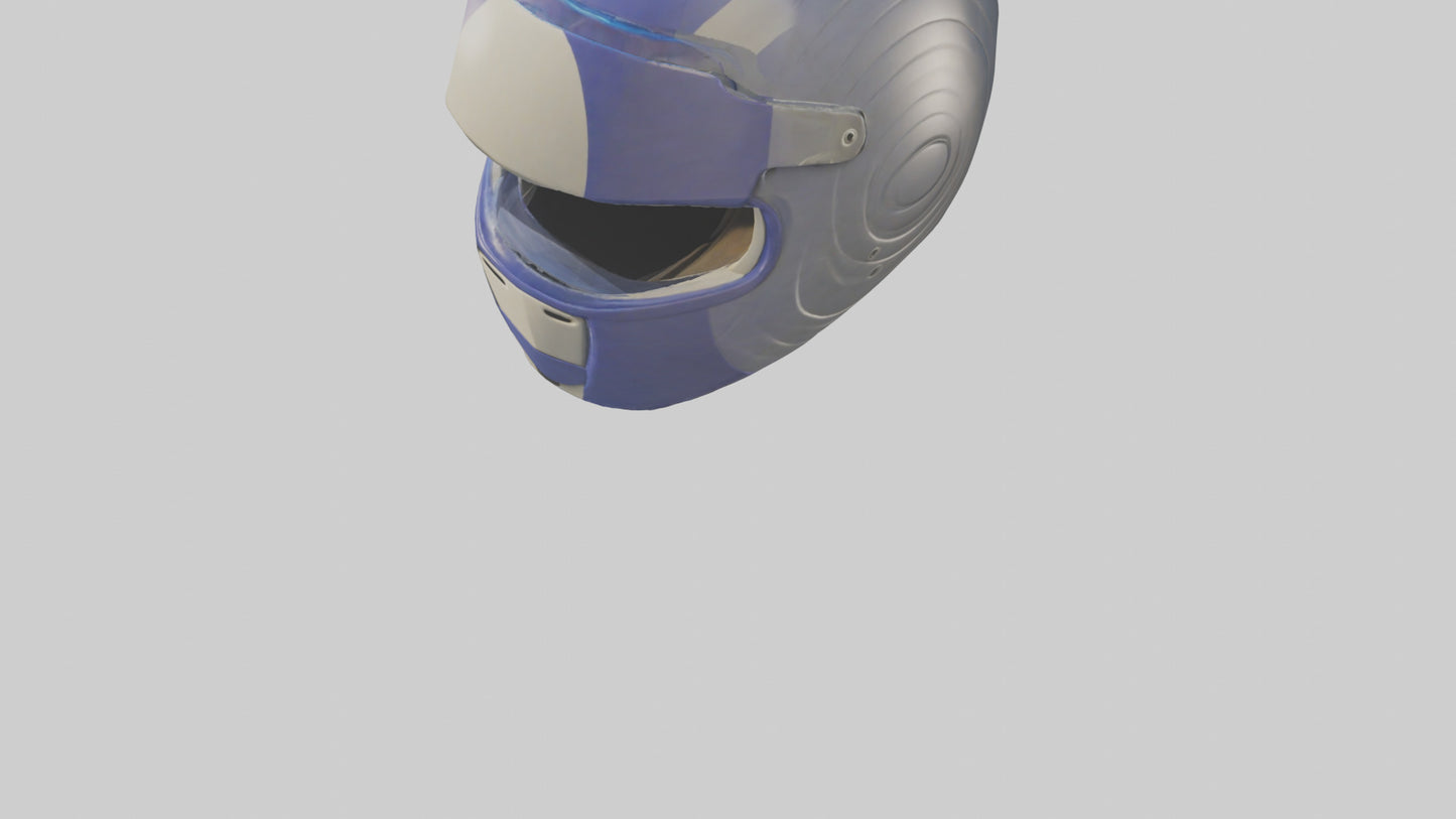 Cartoon Sports Helmet model 3D model