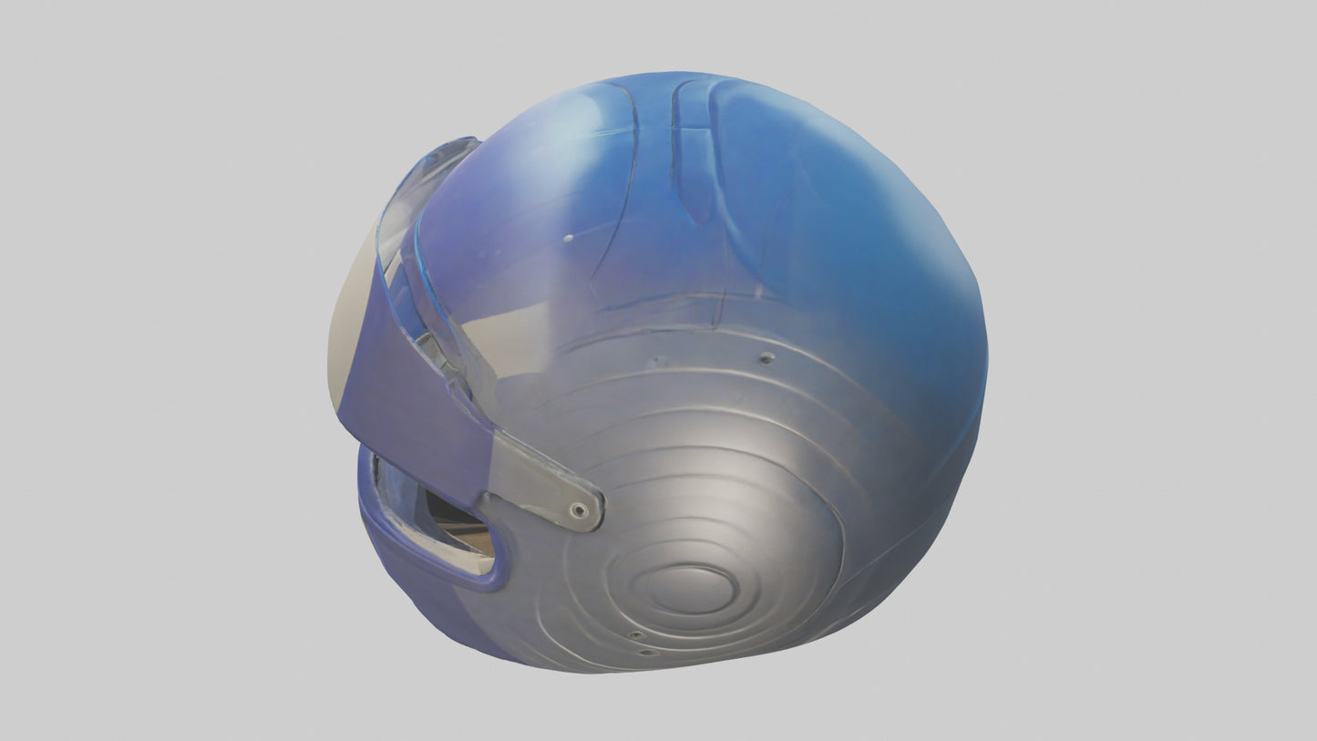 Cartoon Sports Helmet model 3D model