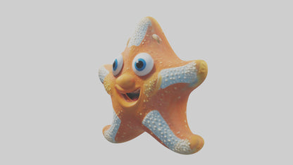 Cartoon Starfish model 3D model