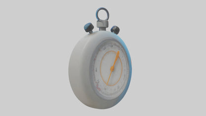 Cartoon Stopwatch model 3D model