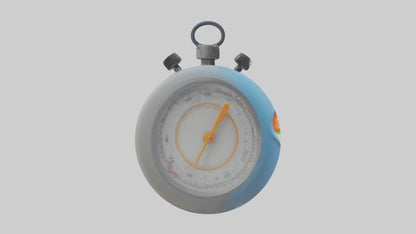 Cartoon Stopwatch model 3D model