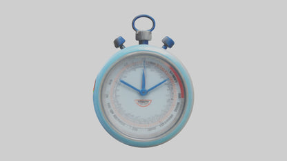 Cartoon Stopwatch model 3D model