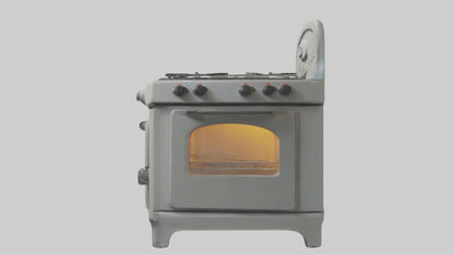 Cartoon Stove model 3D model