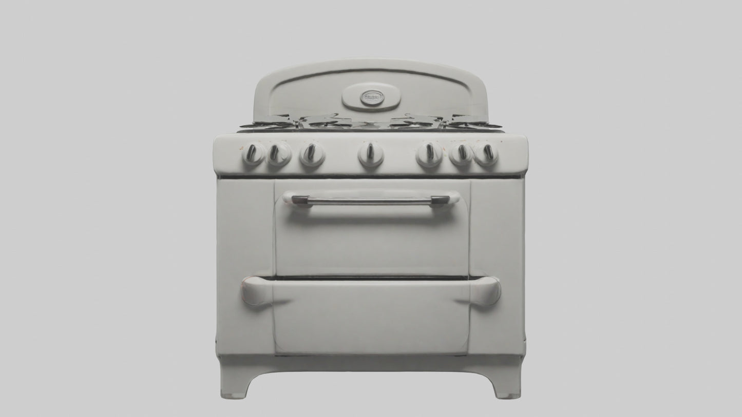 Cartoon Stove model 3D model