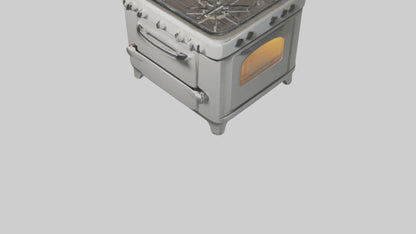 Cartoon Stove model 3D model
