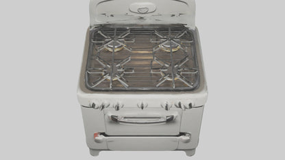 Cartoon Stove model 3D model