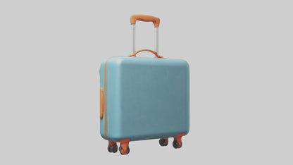 Cartoon Suitcase model 3D model