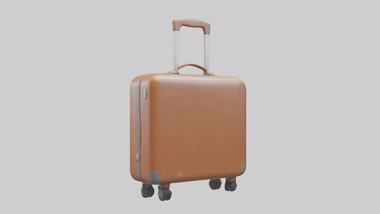 Cartoon Suitcase model 3D model