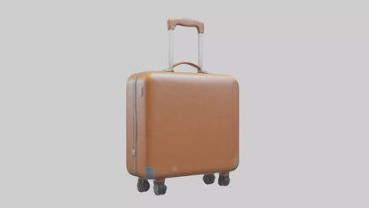 Cartoon Suitcase model 3D model