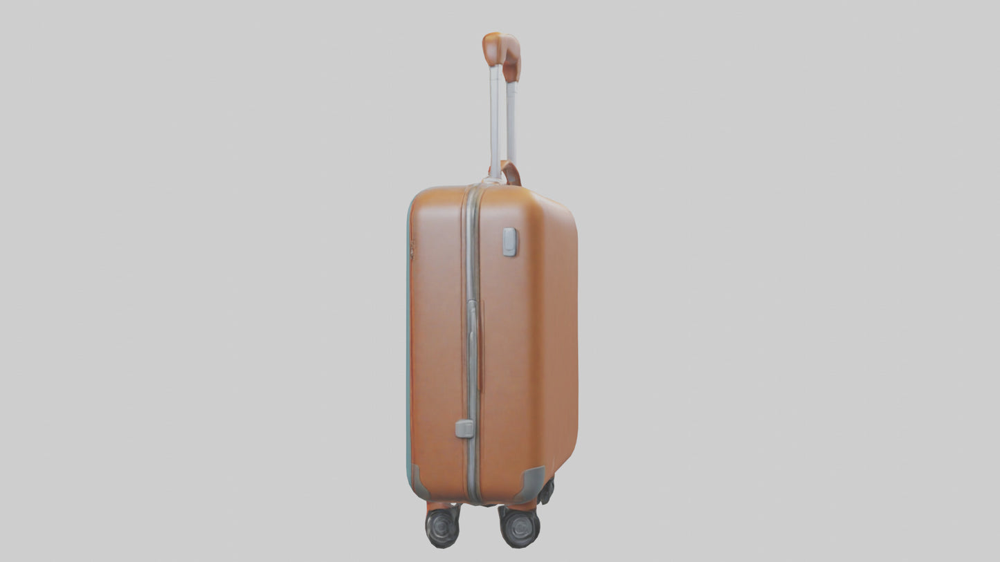Cartoon Suitcase model 3D model