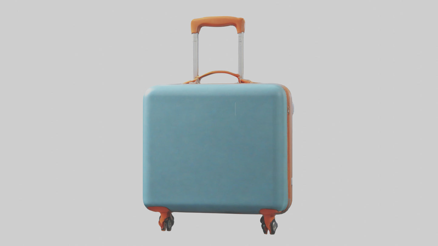 Cartoon Suitcase model 3D model