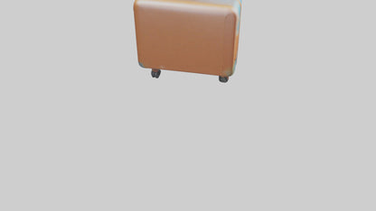 Cartoon Suitcase model 3D model