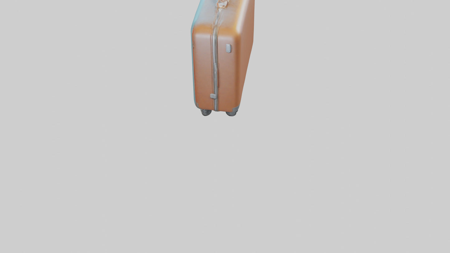 Cartoon Suitcase model 3D model