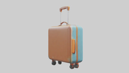 Cartoon Suitcase model 3D model