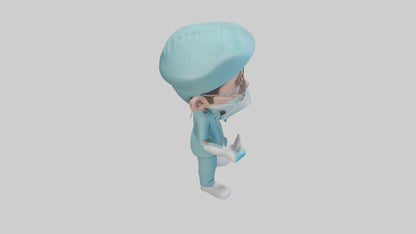 Cartoon Surgeon model 3D model