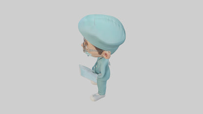 Cartoon Surgeon model 3D model
