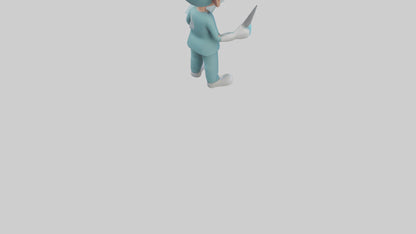 Cartoon Surgeon model 3D model